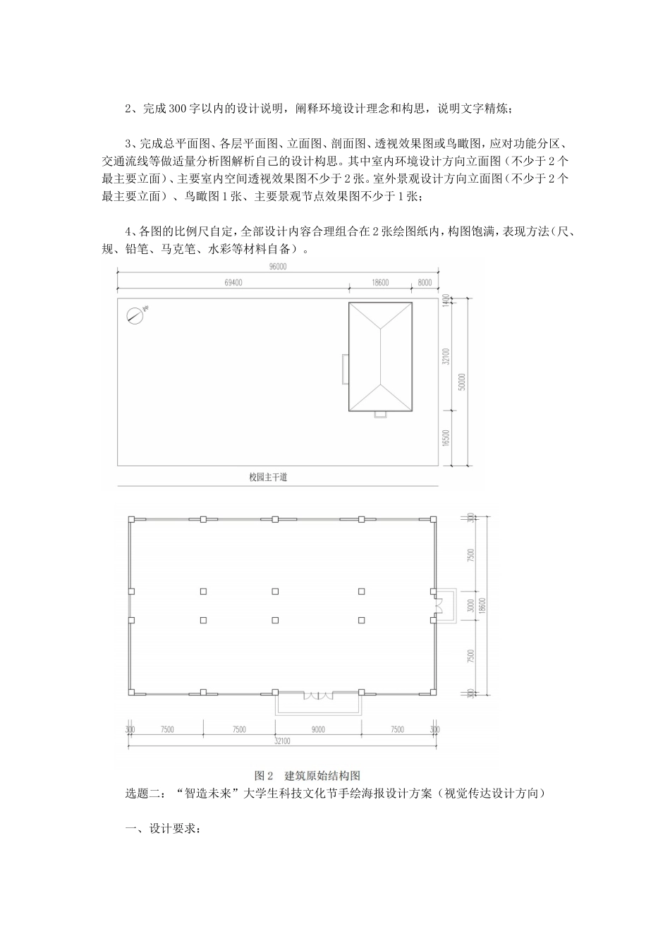 2023年江苏扬州大学手绘设计表现考研真题A卷_第2页