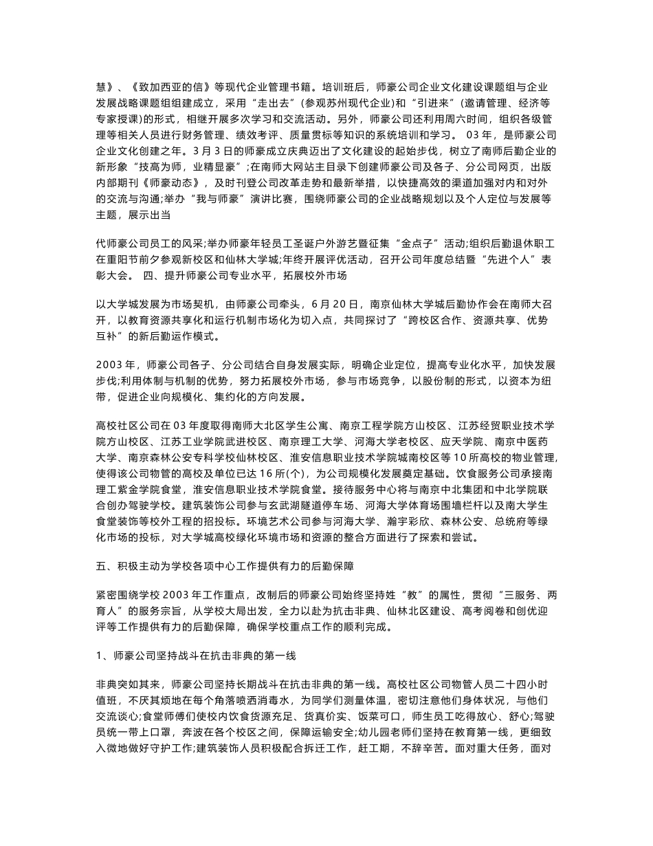 公司年度工作总结范文_第2页
