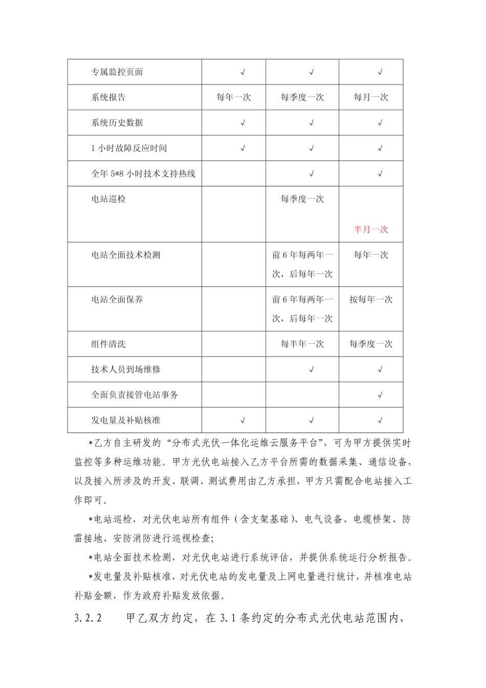 分布式光伏电站运维服务-合-同（全）_第3页