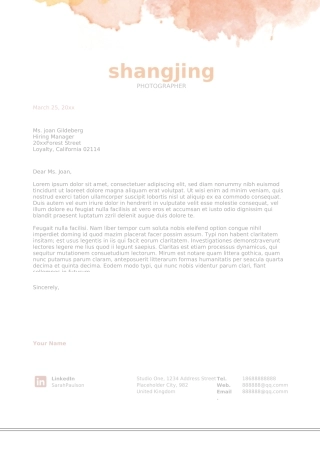 英文简历-双页07