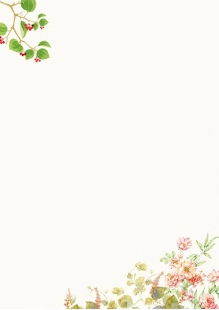 唯美淡雅四页07