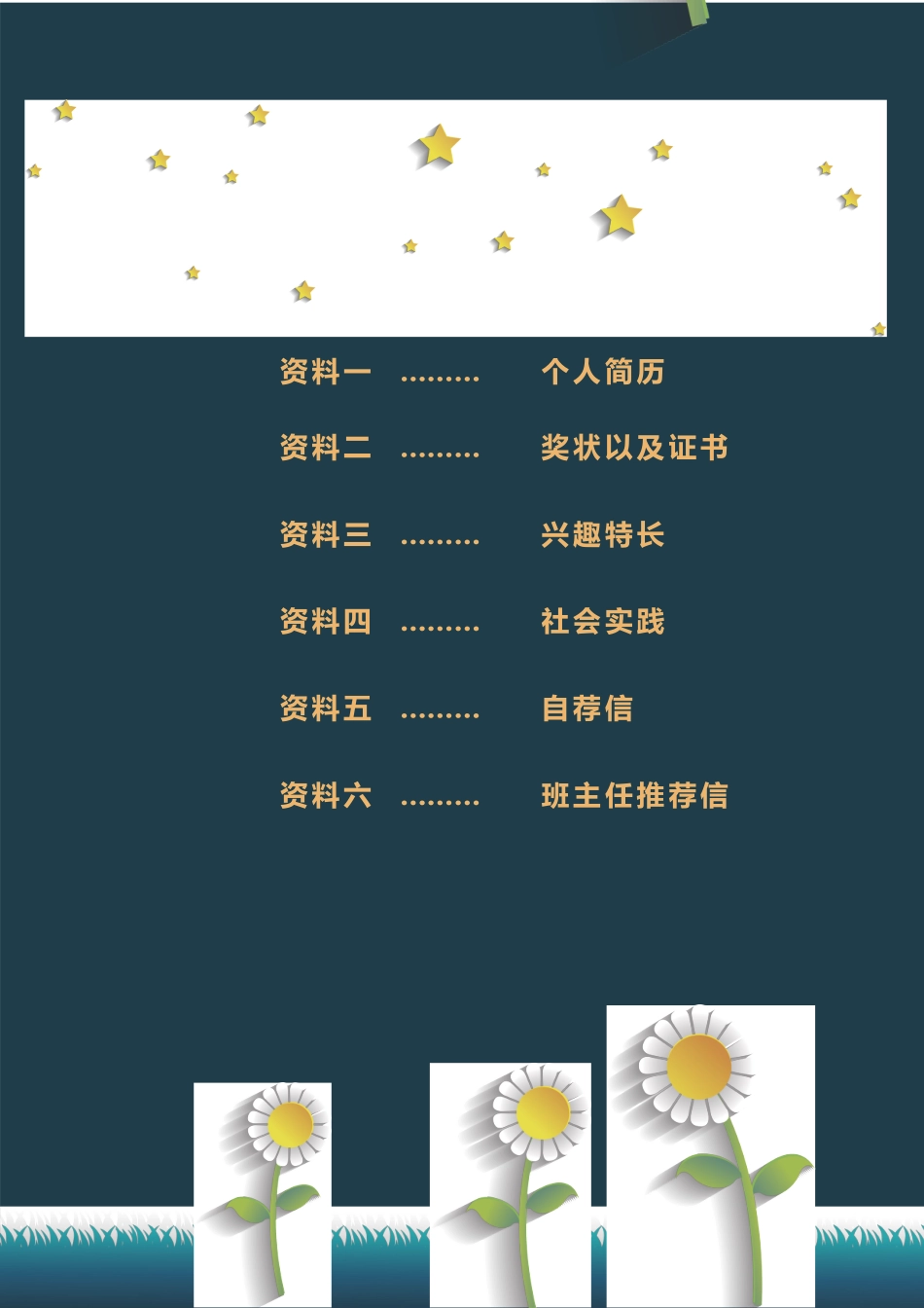 小升初简历170_第2页