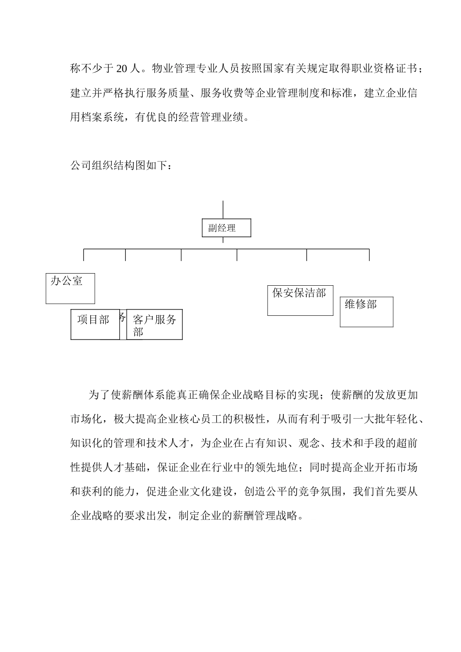 某物业管理公司薪酬体系设计_第2页