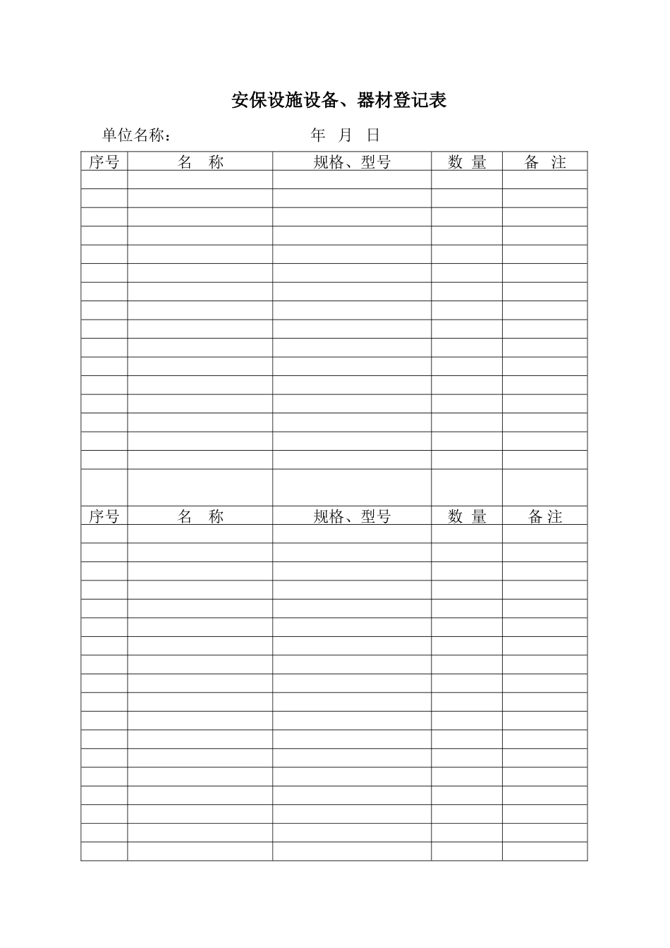 物业公司保安部常用表格_第2页