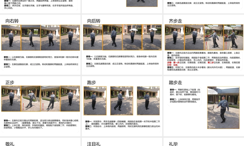 物业保安部培训课件