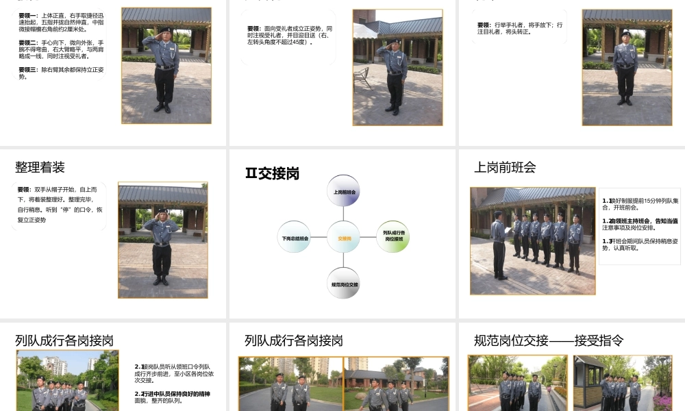 物业保安部培训课件