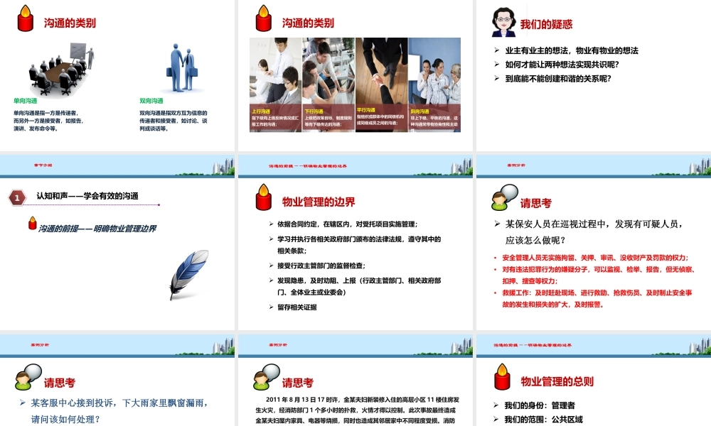 物业培训课件