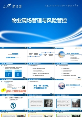 物业现场管理与风险管控
