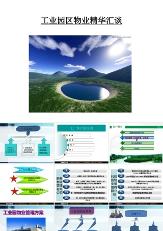 工厂物业服务方案PPT－工业园区物业精华汇谈