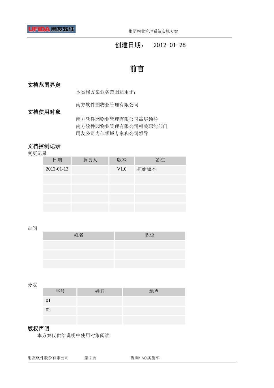 南方软件园物业管理解决方案_第2页