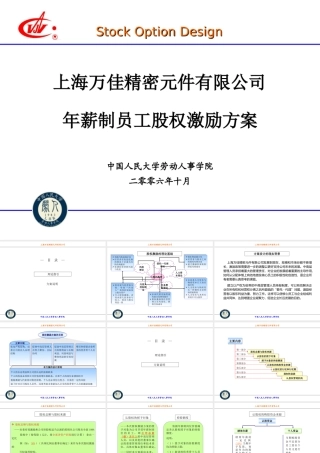 年薪制员工股权激励方案