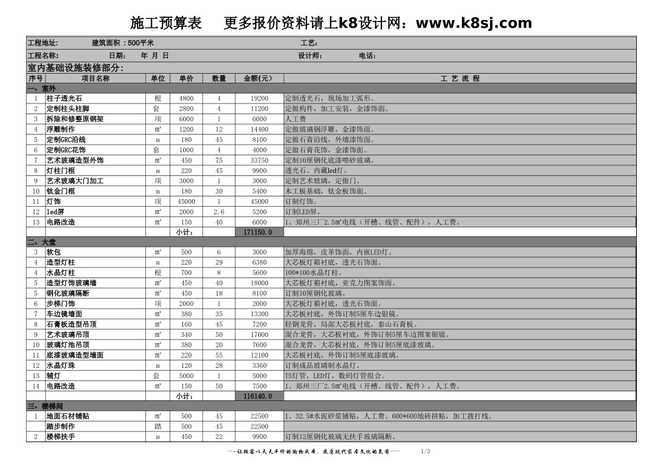 7、KTV装修报价_第1页