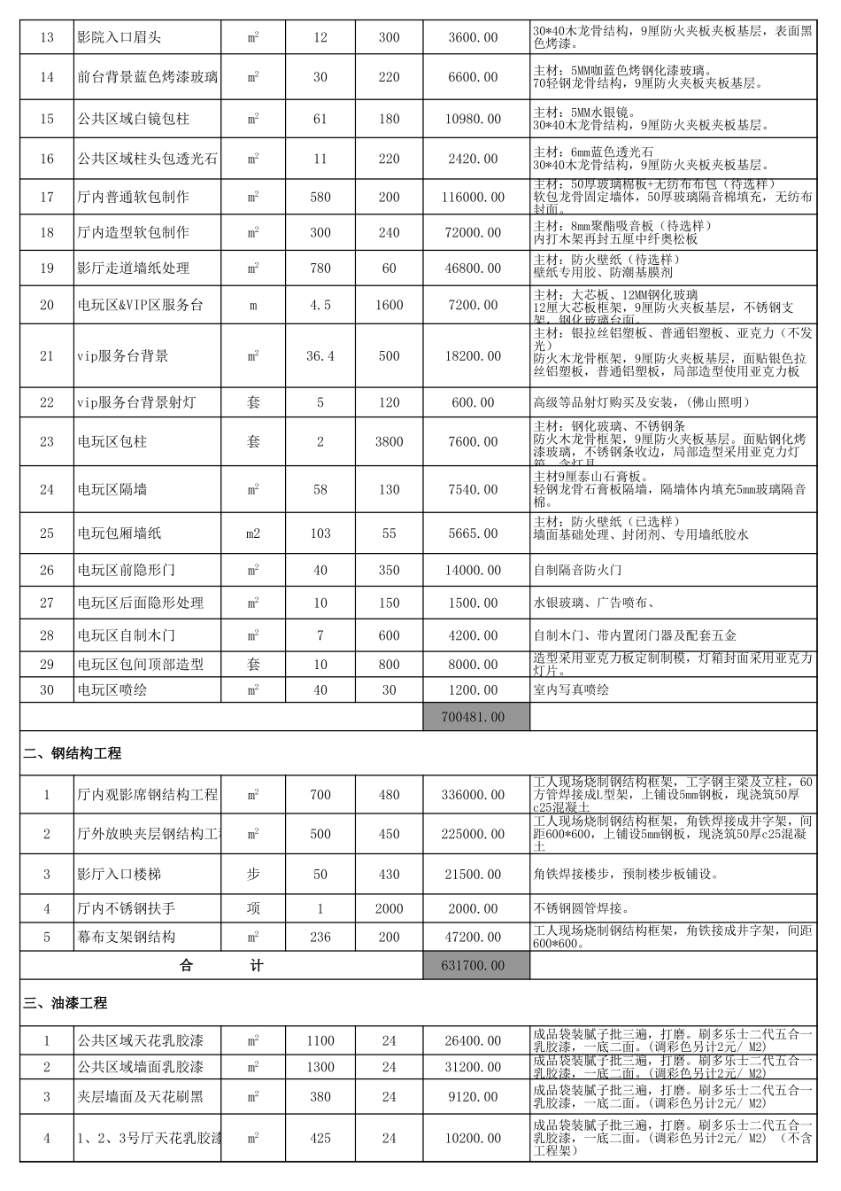 46、电影院装修报价及推荐材料_第2页