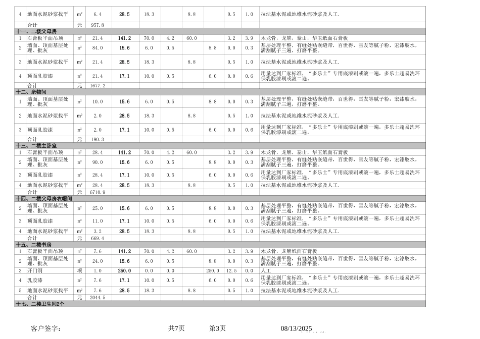 42、180平米花园洋房预算_第3页