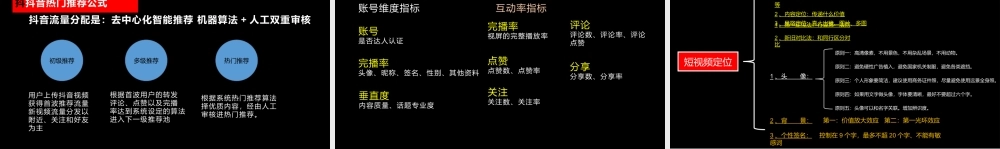 抖音推荐机制