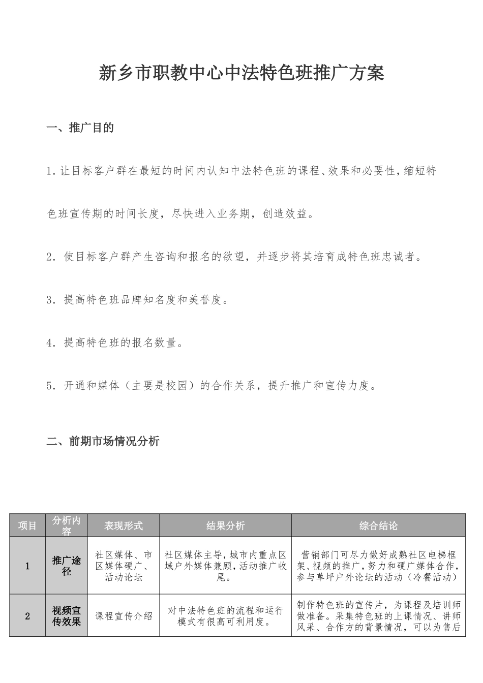 培训班宣传推广方案_第1页