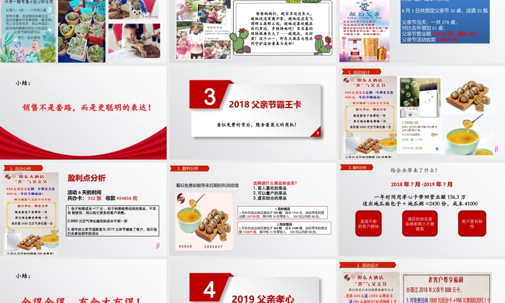 【四连环营销模式】