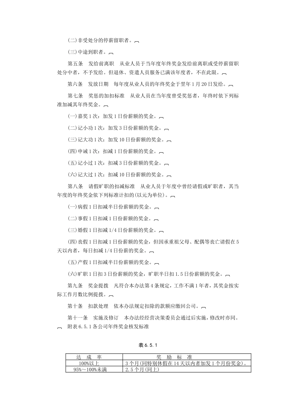 奖金管理办法_第3页