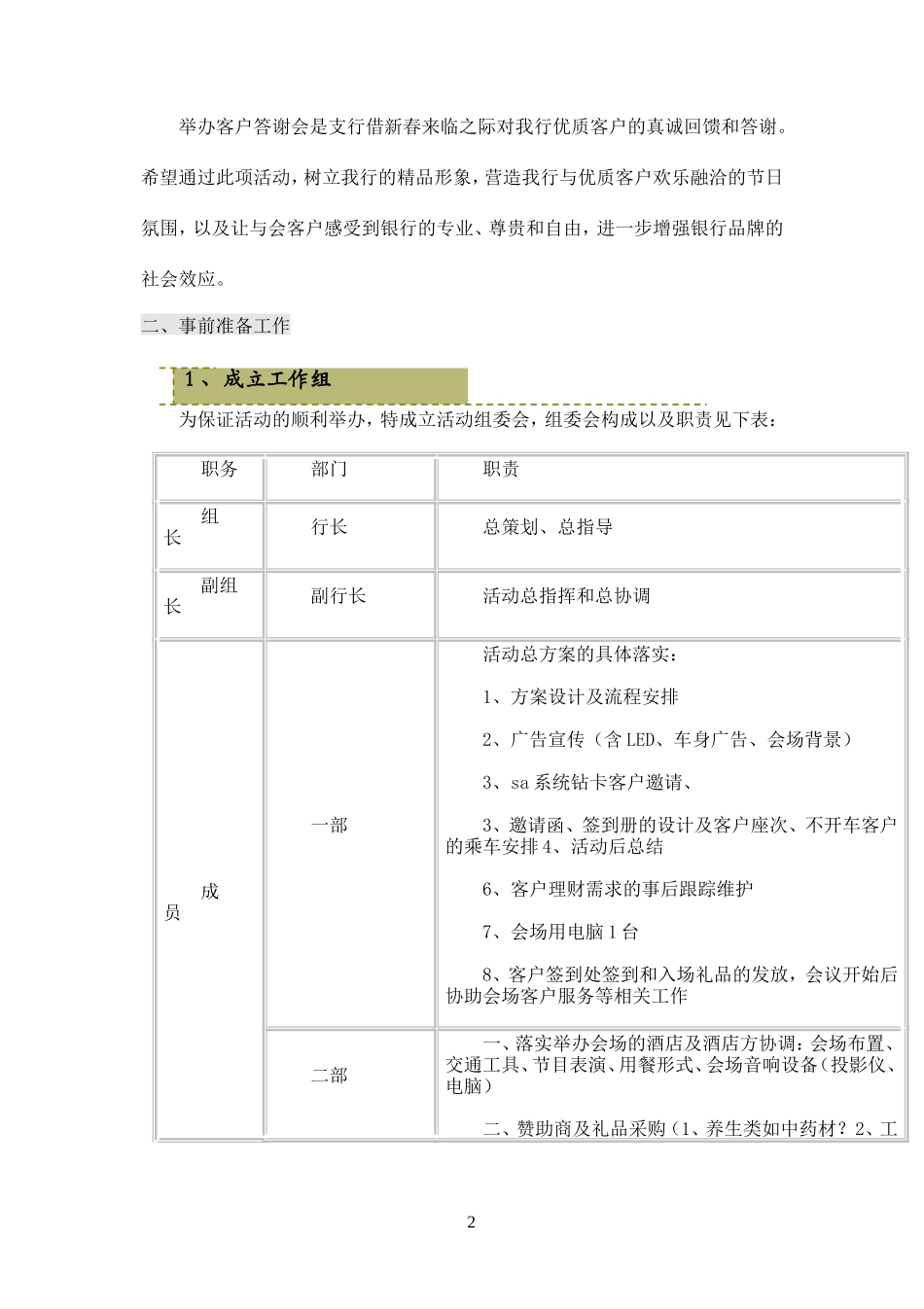 迎新春客户答谢会活动方案_第2页