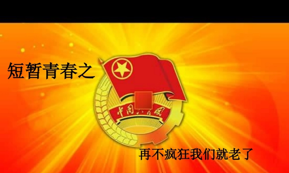 青春主题团日活动
