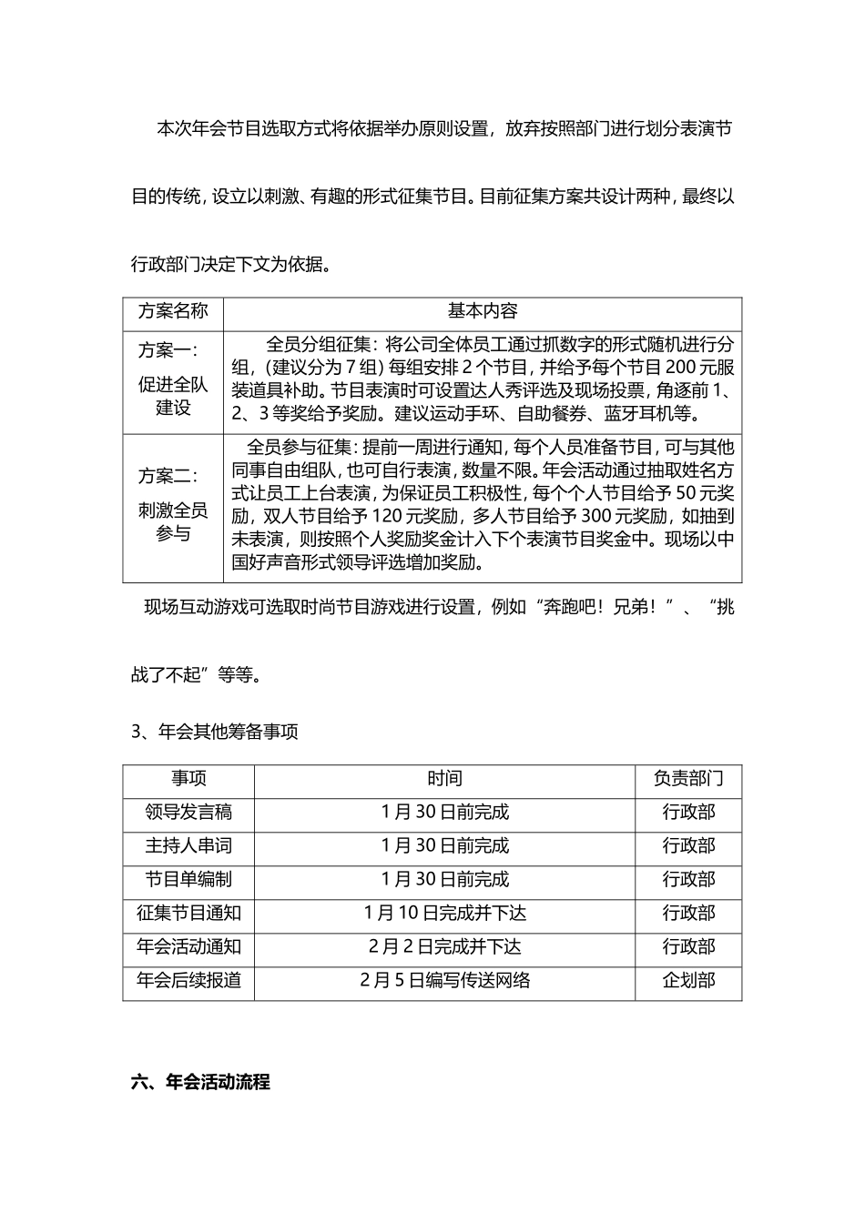 公司年会活动方案_第3页