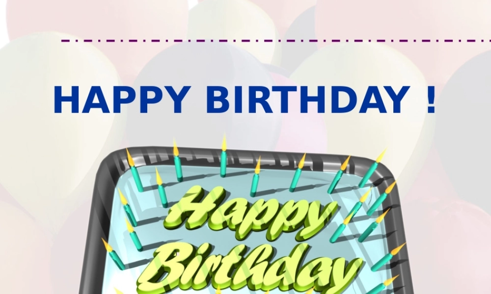 生日ppt