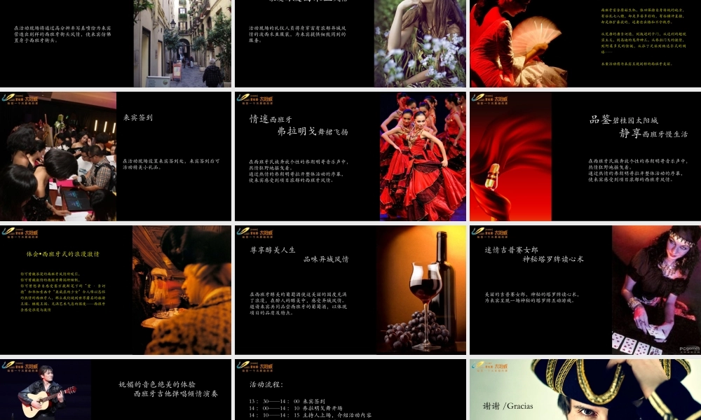 碧桂园太阳城西班牙风情主题派对活动方案
