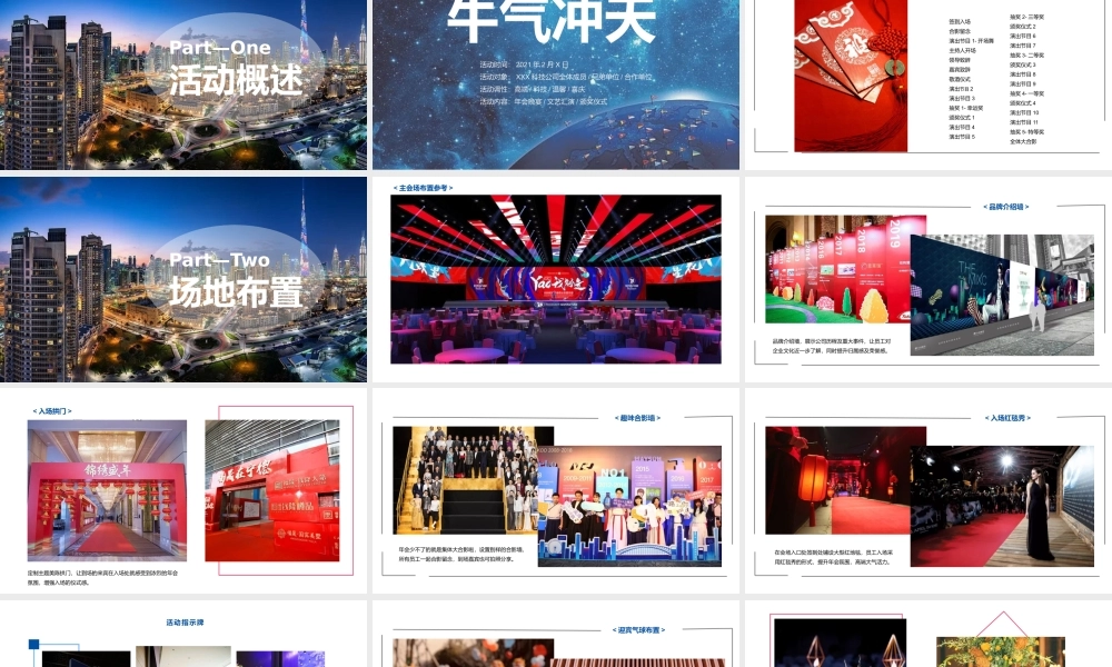 2021企业公司高端科技年会及颁奖庆典“乘风破浪 牛气冲天”活动策划方案