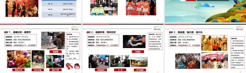 项目春节前活动方案