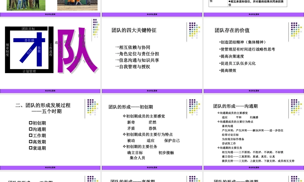高效团队管理(完整版)