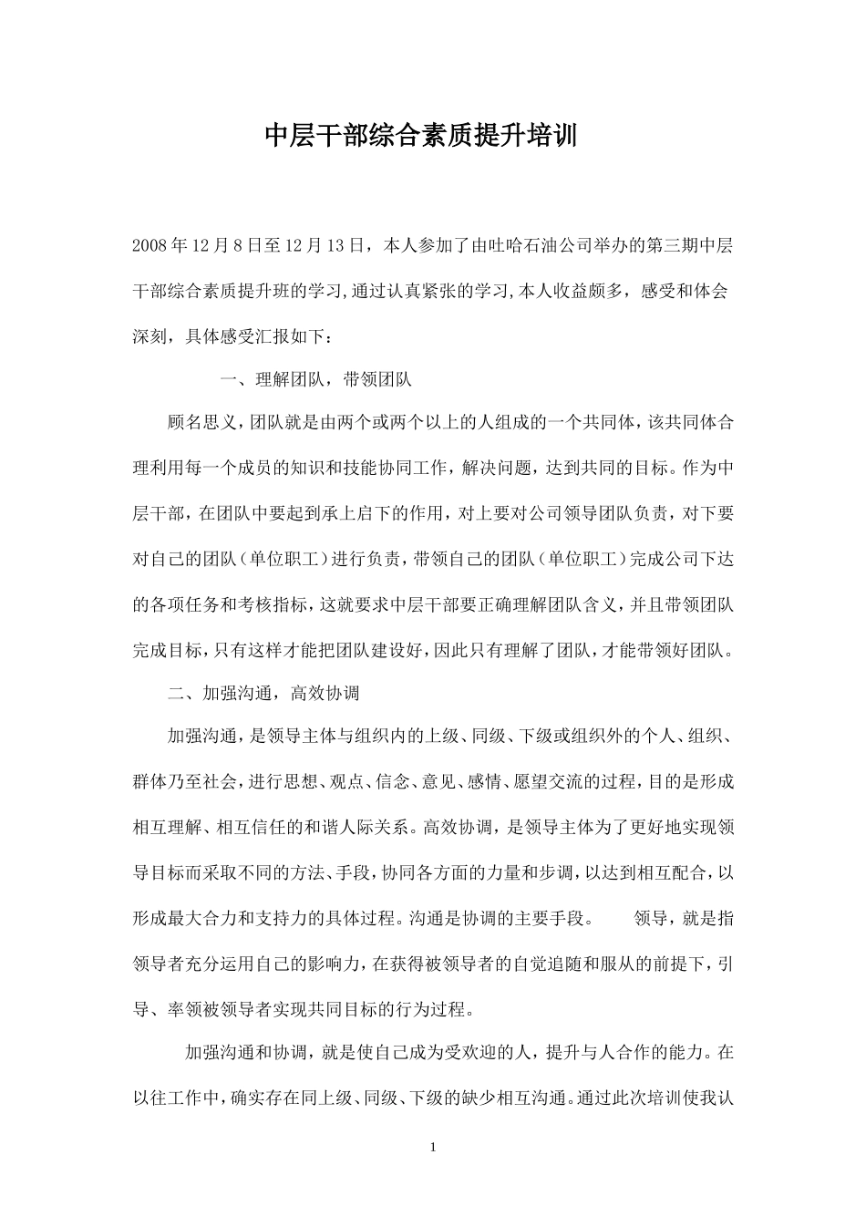 高效团队建设学习心得体会-盘古文库_第1页