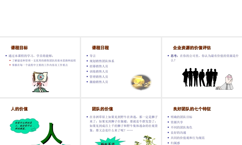 销售团队建设与管理