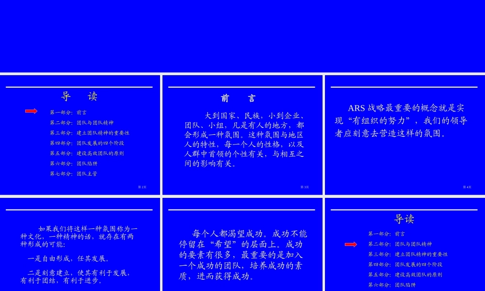 高效团队建设培训