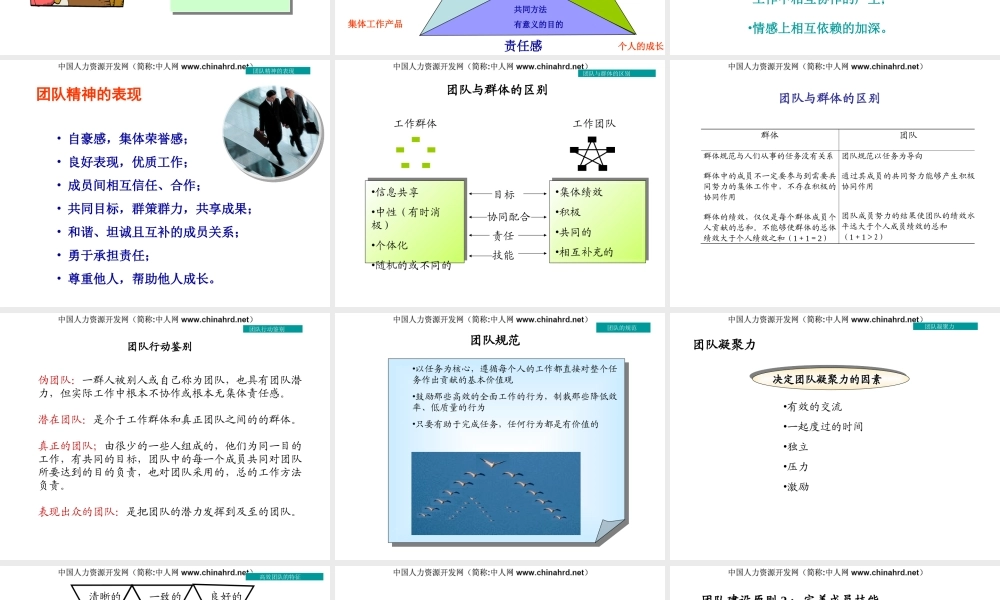 某企业团队建设培训