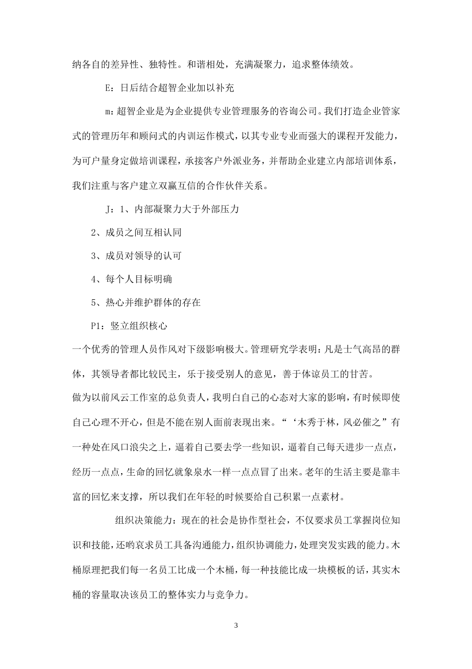 企业团队建设方案-盘古文库_第3页