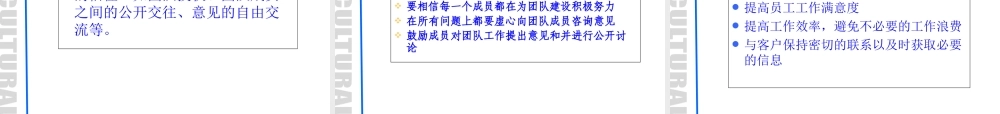 团队建设培训教案