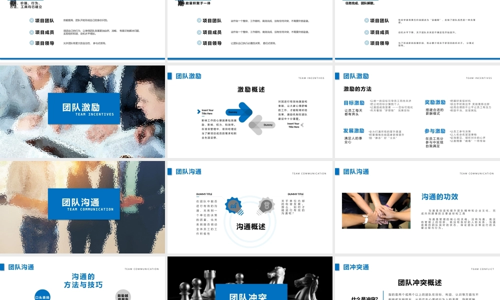 团队建设与管理培训