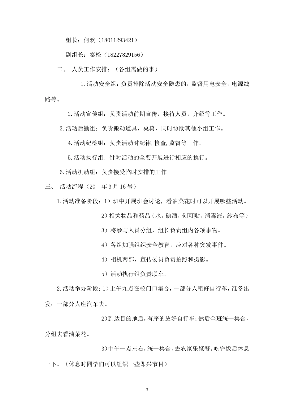 周末踏青策划书-_第3页