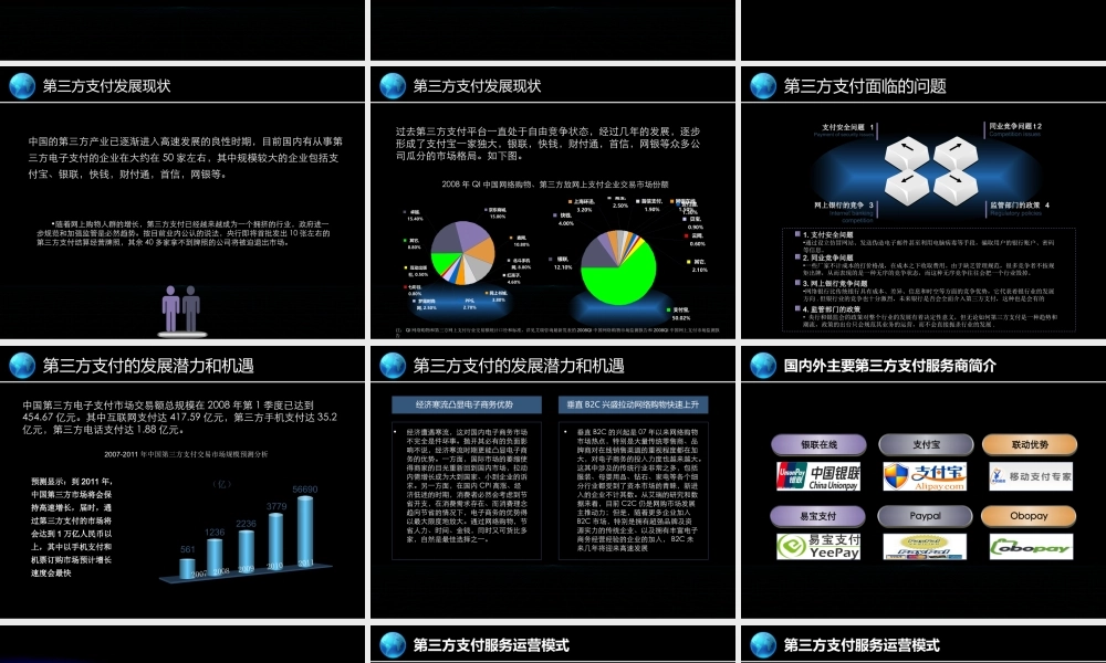 第三方支付商业计划书