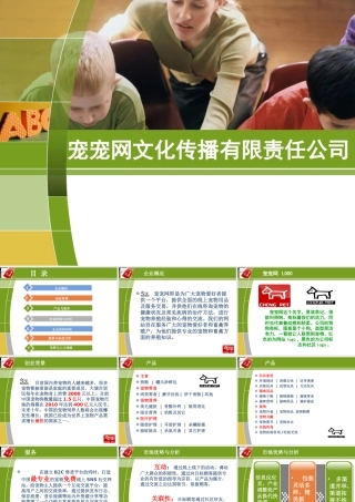 创业计划书宠物网站文化传播