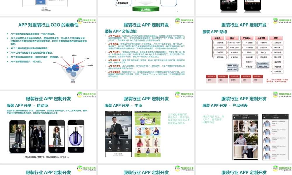 服装行业APP开发解决方案