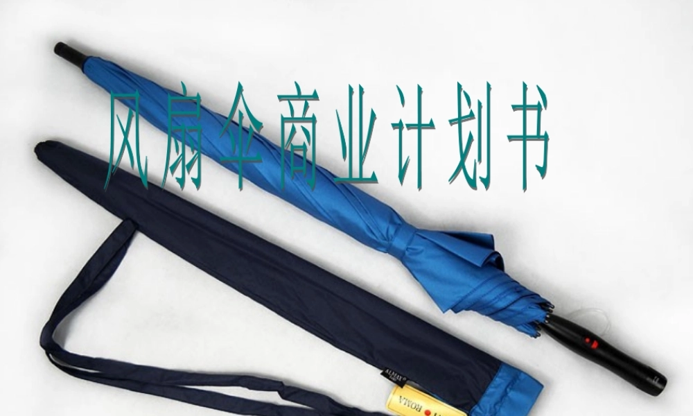 风扇伞商业计划书