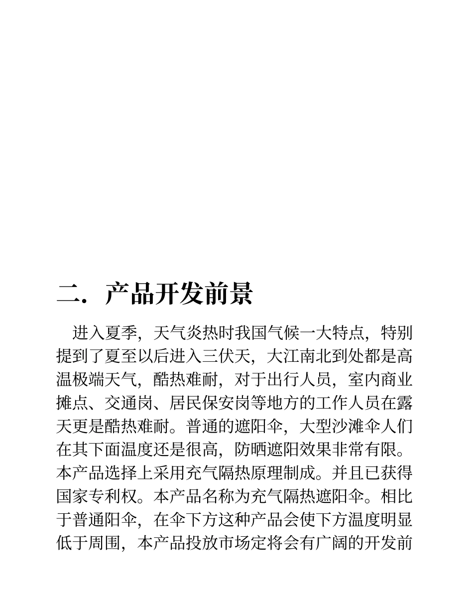 制伞公司创业计划书_第3页