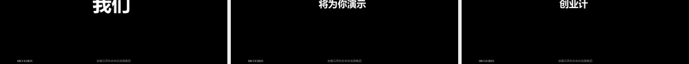 【快闪】创业计划书