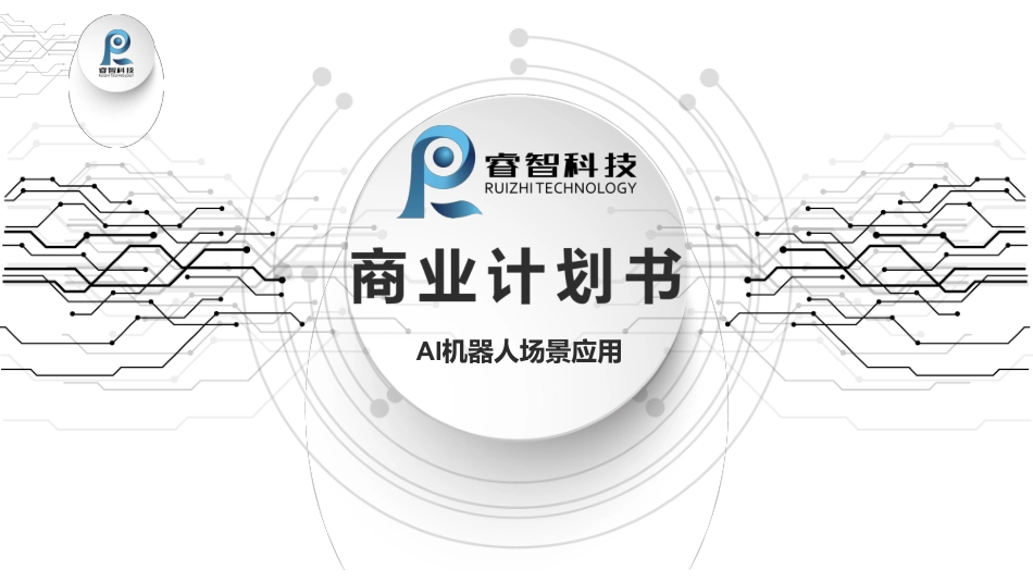 睿智科技商业计划书_第1页