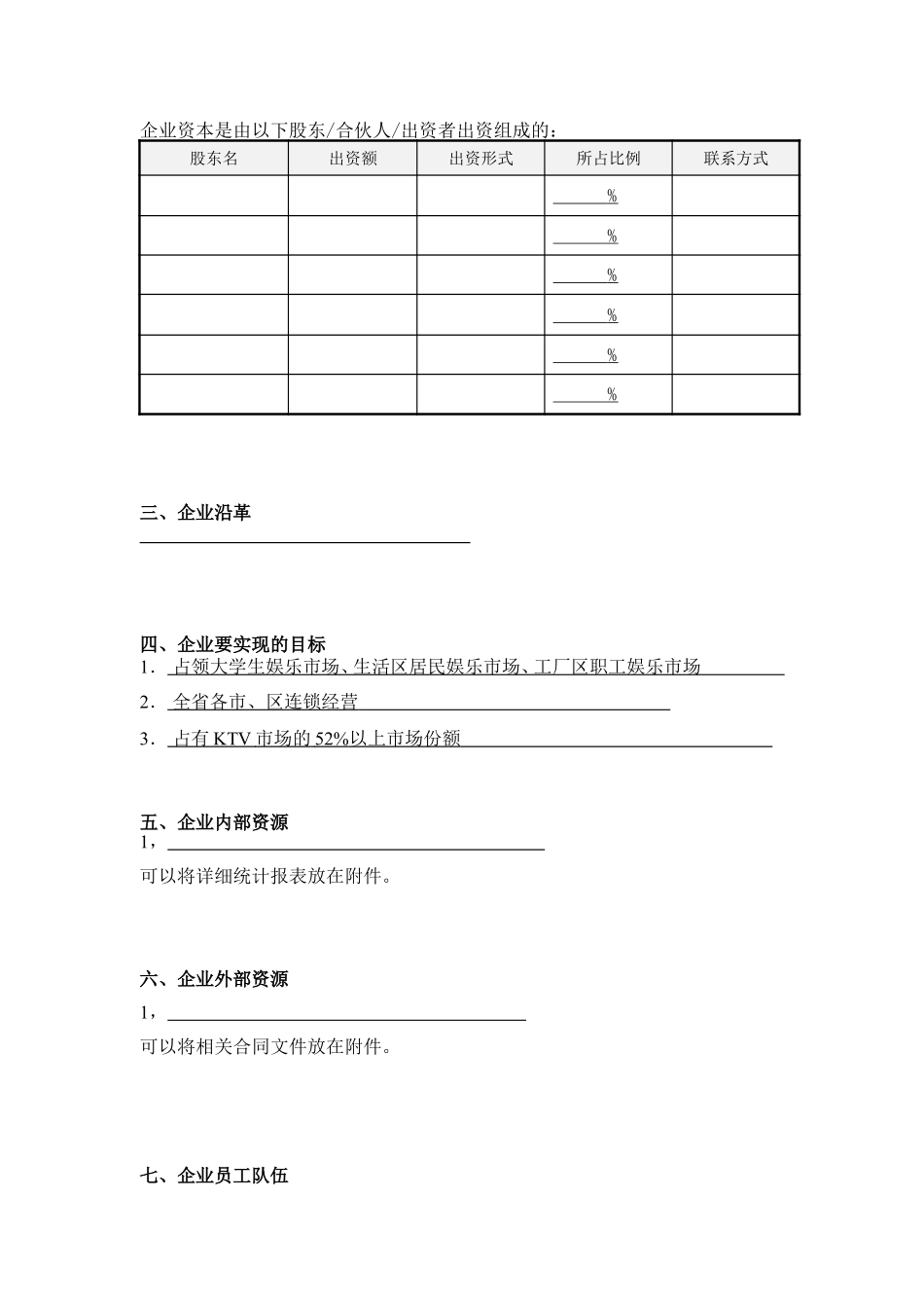 史上最完整的商业计划书模板_第3页