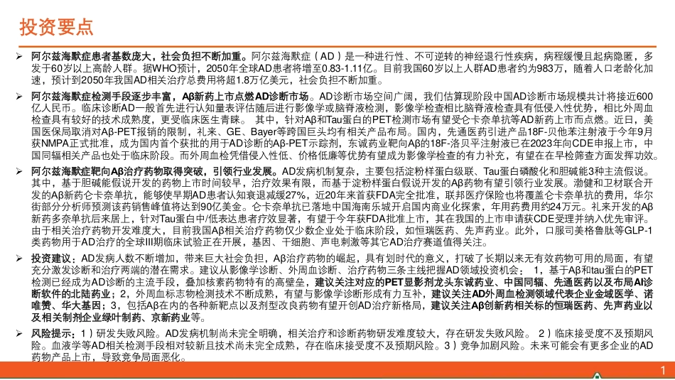 2023年阿尔兹海默症（AD）全景图_第2页