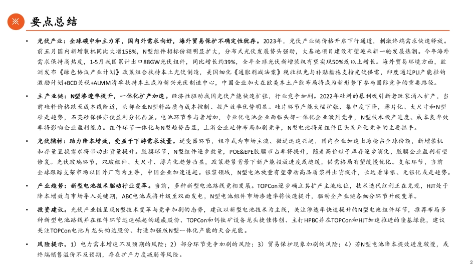 2023年光伏产业链全景图_第2页