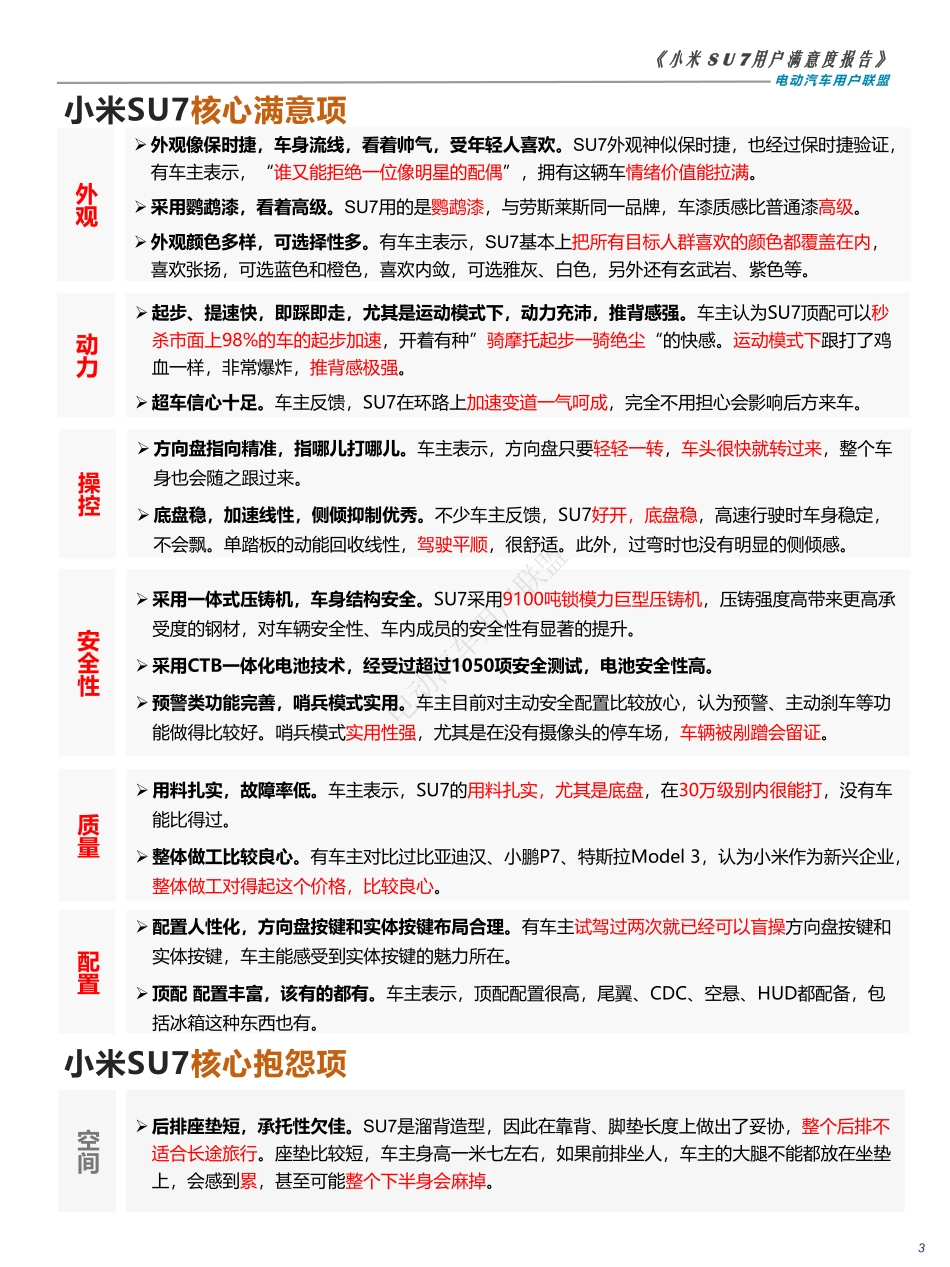 小米SU7用户满意度报告_第3页