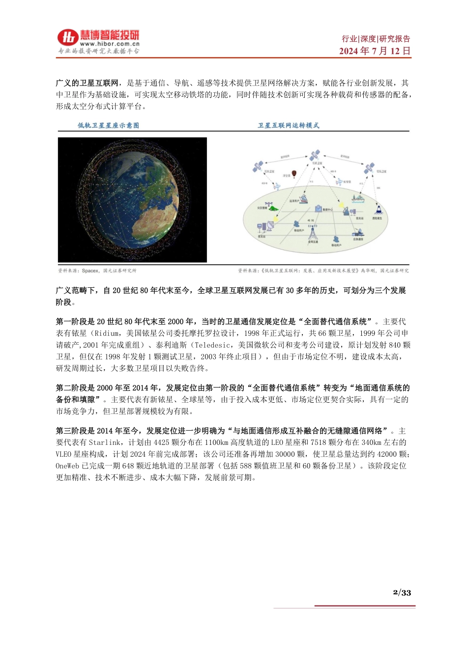 2024年7月卫星互联网行业深度：驱动因素、市场前景、产业链及相关企业深度梳理_第2页